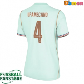 Frankreich Dayot Upamecano #4 Replik Auswärtstrikot Damen WM 2026 Kurzarm